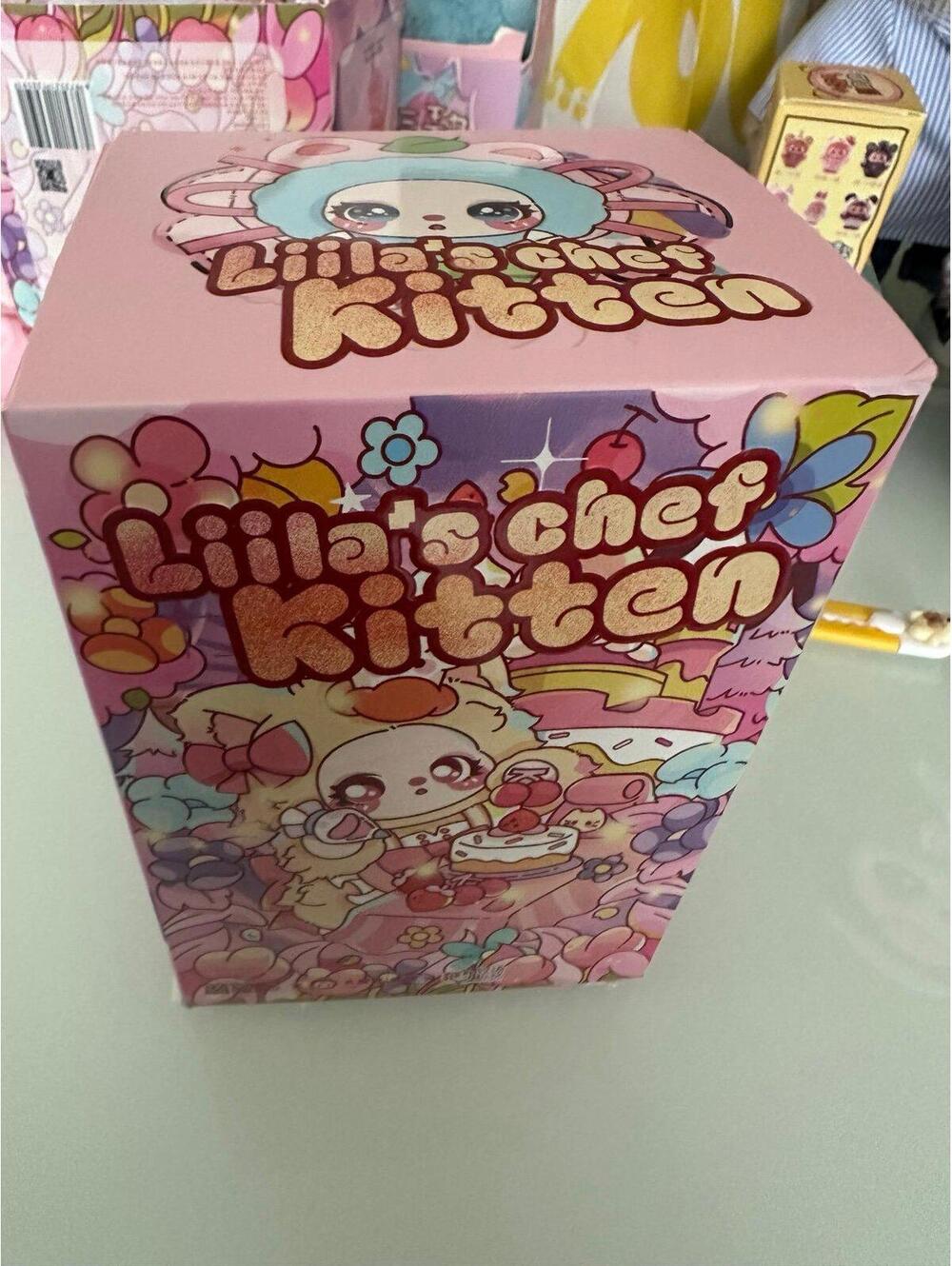Liila’s Chef Kitten - Chocolate Hug Roll - sealed in bag. Box opened at bottom